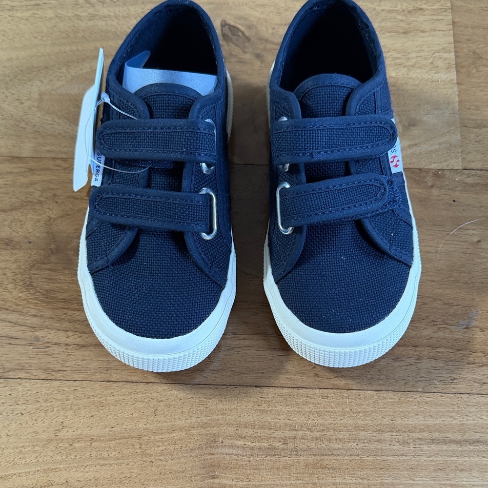 NWT Superga Kids | Navy Blue Canvas Sneakers